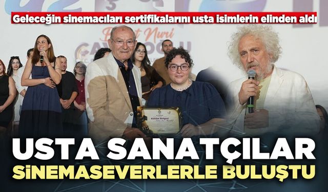 Usta sanatçılar sinemaseverlerle buluştu