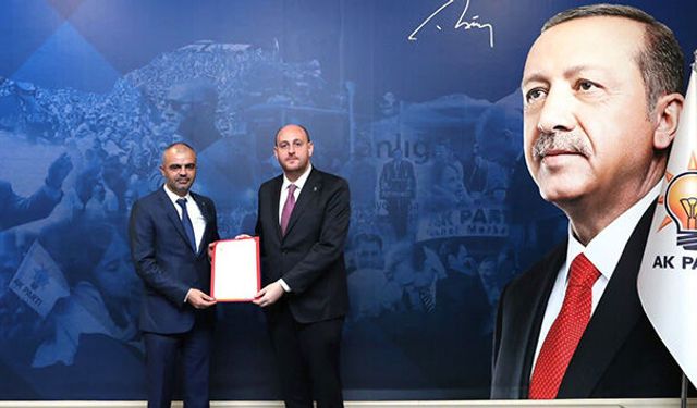 Serinhisar AK Parti İlçe Başkanlığına Recep Serkan Beydemir atandı