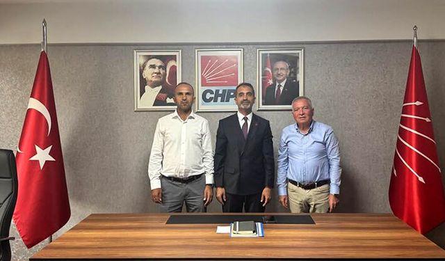 Kepenek, CHP Denizli İl Başkanı Oran’a ziyaret etti