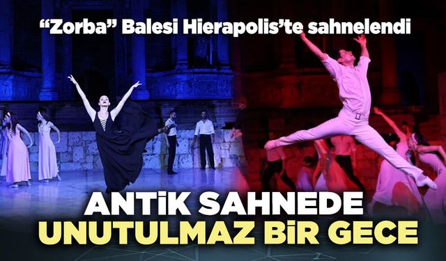 Antik sahnede unutulmaz bir gece