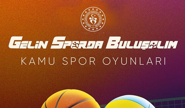 Kamu spor oyunları başlıyor