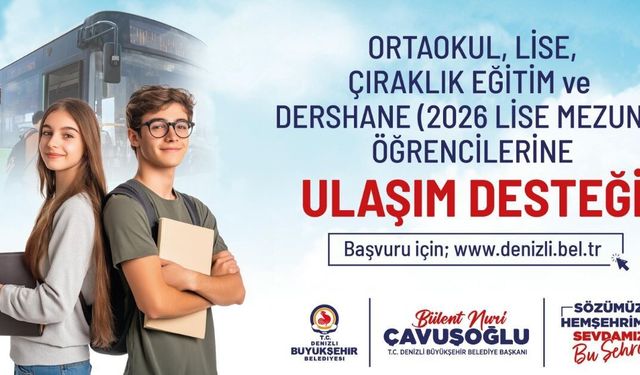 Ücretsiz Ulaşım Desteği Başvuruları Sürüyor