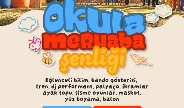 Denizli Büyükşehir’den “Okula Merhaba Şenliği”