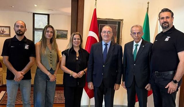 Denizli Basket Lizbon Büyükelçiliğini Ziyaret etti