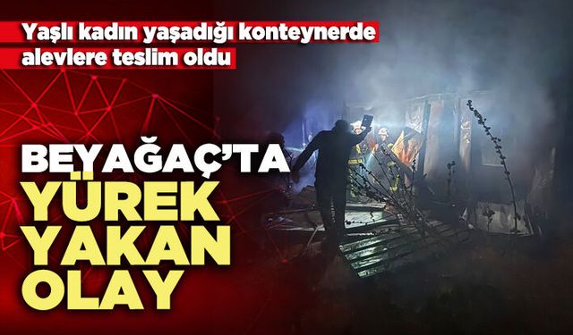 Beyağaç’ta yürek yakan olay