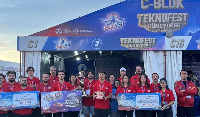 PAÜ Atay Takımı TEKNOFEST’de üçüncülük kazandı