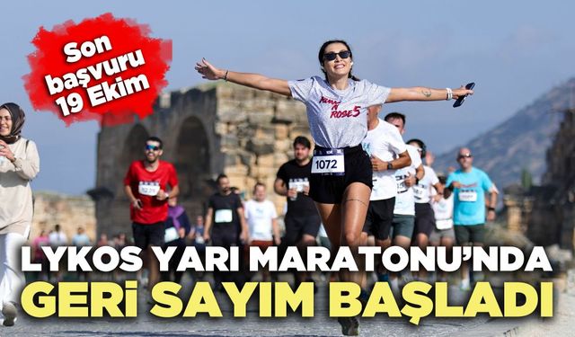 Lykos Yarı Maratonu’nda geri sayım başladı
