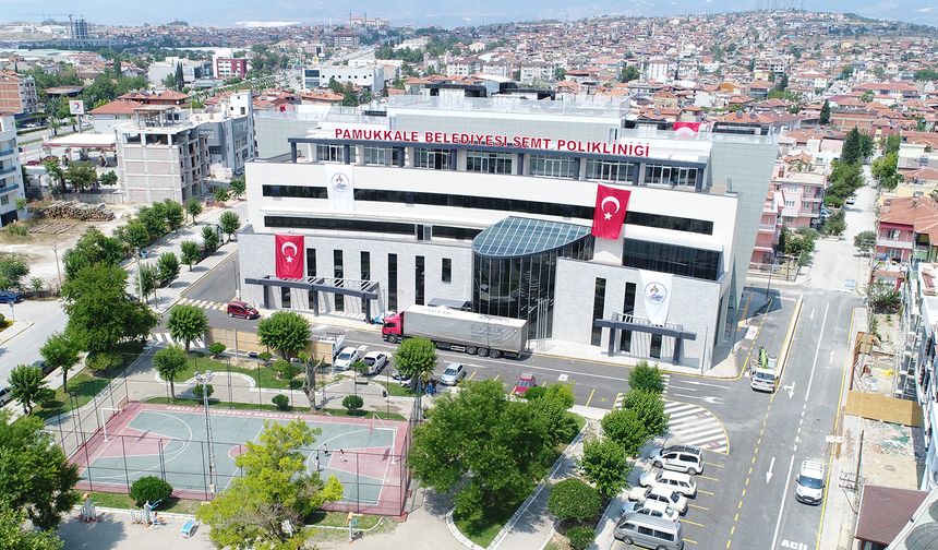 Başkan Güngör; “Pamukkale Belediyesi Semt Polikliniği 24 Saat Açık Olacak”