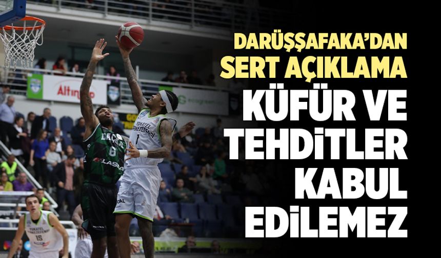 Darüşşafaka’dan Sert Açıklama; “Küfür Ve Tehditler Kabul Edilemez”