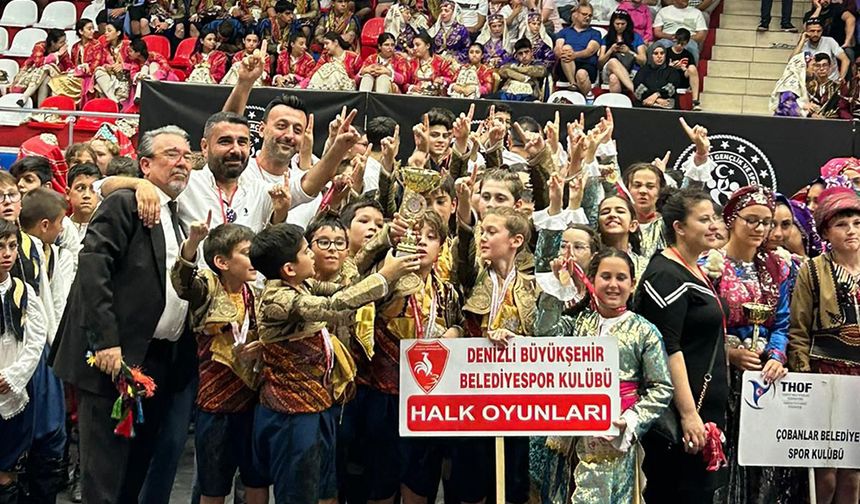 Büyükşehir Halk Oyunları Aydın’dan Şampiyonlukla Döndü