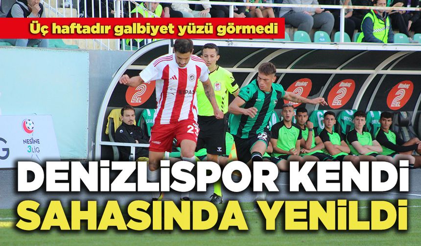 Denizlispor Kendi Sahasında Yenildi