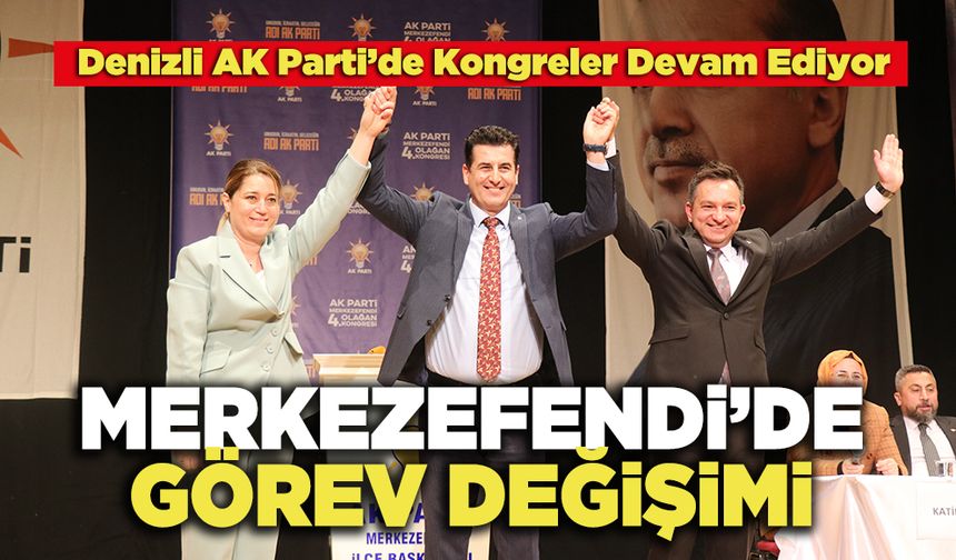 AK Parti Merkezefendi’de Görev Değişimi