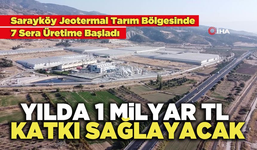 Yılda 1 Milyar TL. Katkı Sağlayacak