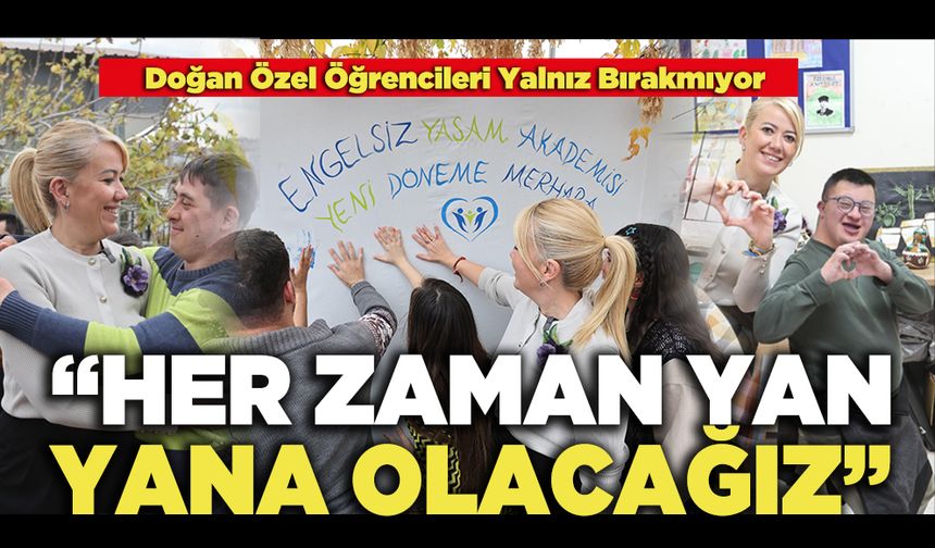 Şeniz Doğan: “Her zaman yan yana olacağız”