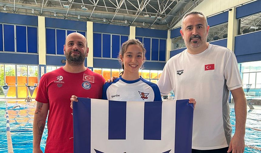 Denizlili genç yüzücü Elif'e milli davet