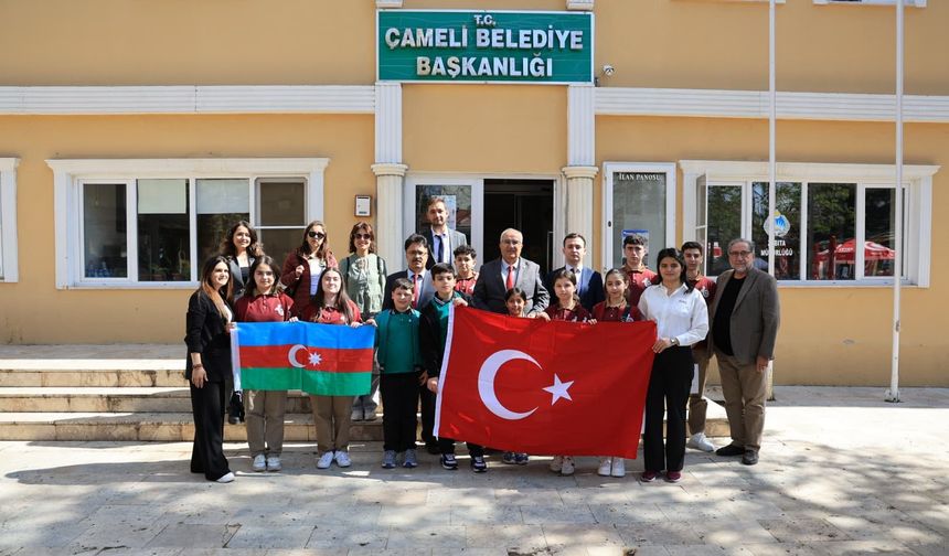 Çameli’de Azerbaycanlı Öğrencilerden Anlamlı Ziyaret