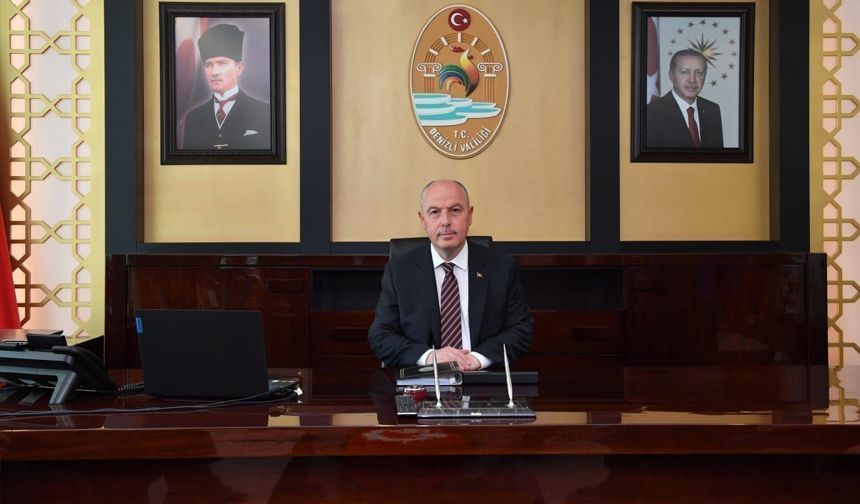 Vali coşkun 1Mayıs mesajında dayanışma ve birlik çağrısı yaptı
