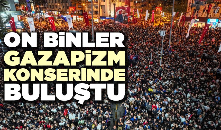 On Bİnler Gazapizm Konserinde Buluştu