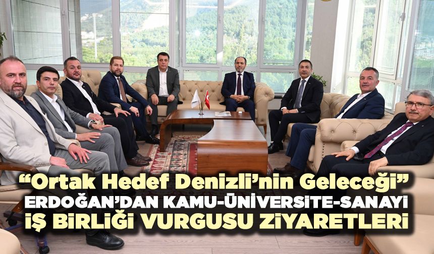Erdoğan’dan Kamu-Üniversite-Sanayi İş Birliği Vurgusu Ziyaretleri