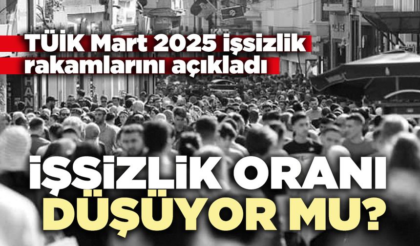 İşsizlik oranı düşüyor mu?