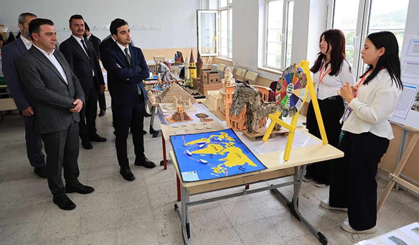 Öğrenci projeleri fuarında göz doldurdu