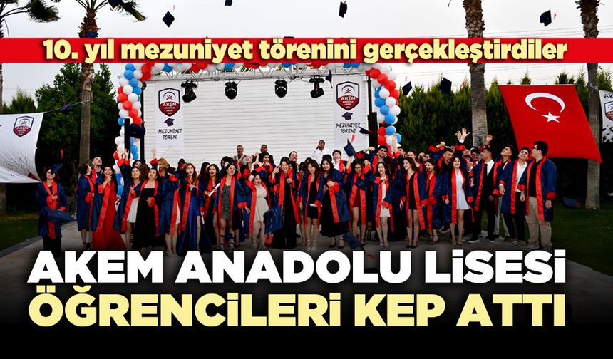 AKEM Anadolu Lisesi öğrencileri kep attı
