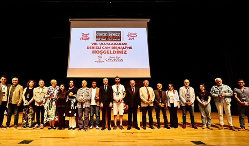 8. Uluslararası Denizli Cam Bienali “Örüntü” temasıyla başladı