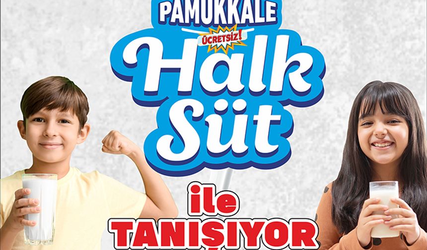 “Pamukkale Halk Süt” projesini başlatılıyor