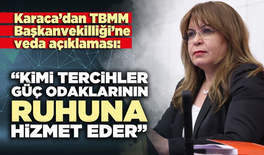 Karaca: “Kimi tercihler güç odaklarının ruhuna hizmet eder”
