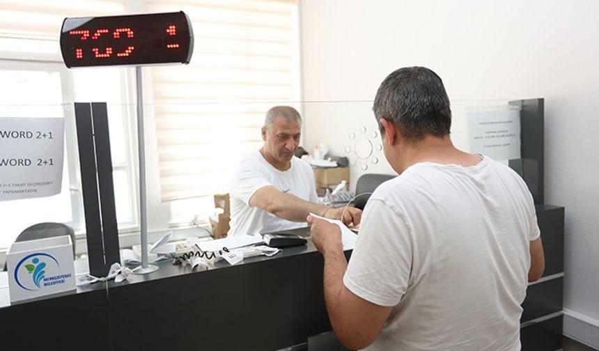 Merkezefendi’de vezneler bu hafta sonu da açık olacak