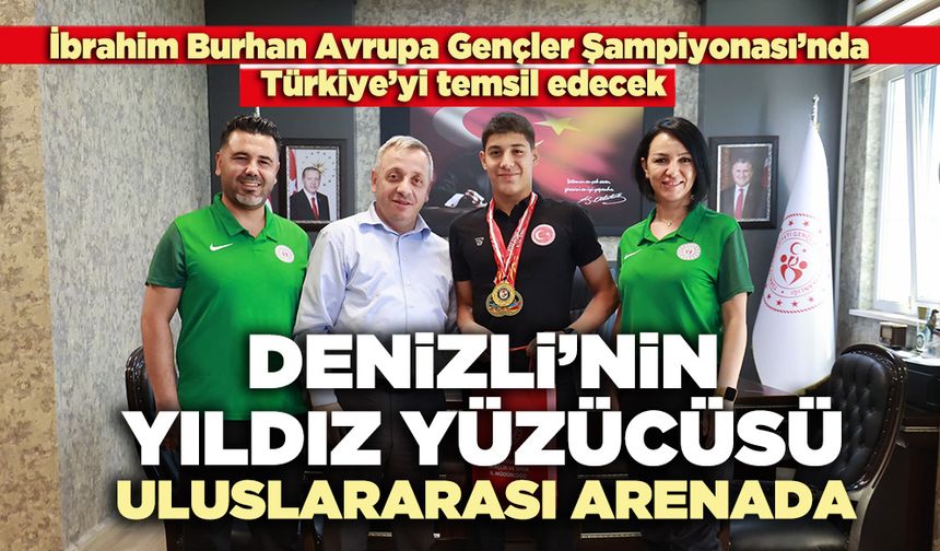 Denizli’nin yıldız yüzücüsü uluslararası arenada