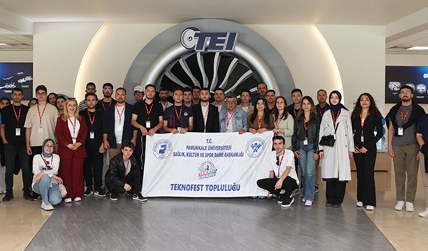 PAÜ Teknofest Topluluğu Teknik Gezi Gerçekleştirdi