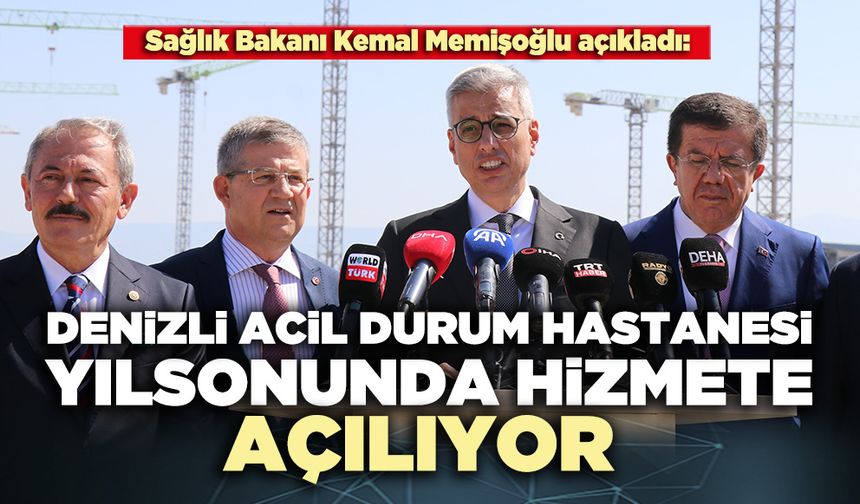 Acil Durum Hastanesi yılsonunda hizmete açılıyor