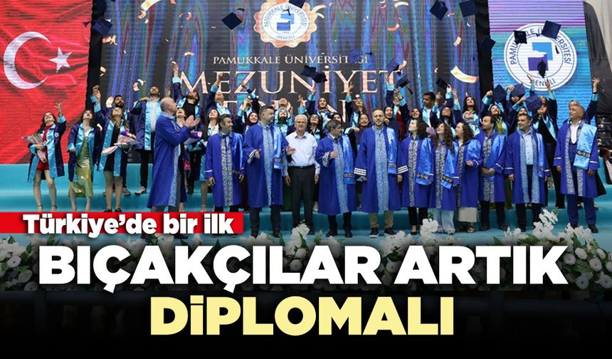 Türkiye’de bir ilk: Bıçakçılar artık diplomalı