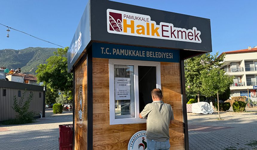Pamukkale’de Halk Ekmek Ağı Genişliyor
