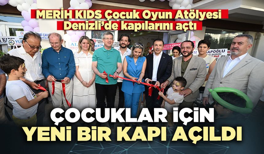 Çocuklar için yeni bir kapı açıldı