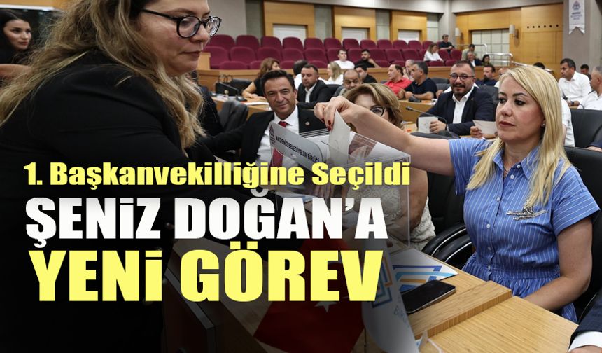 Şeniz Doğan Akdeniz Belediyeler Birliği 1. Başkanvekilliğine Seçildi