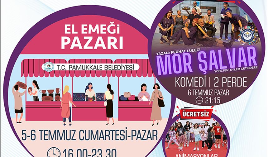 Pamukkale’de Kadın El Emeği Festivali ile sanat ve eğlence bir arada