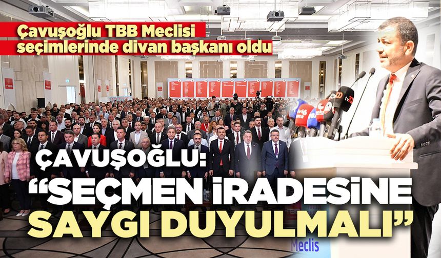 Çavuşoğlu: “Seçmen iradesine saygı duyulmalı”
