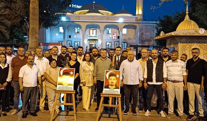 Yangın şehitleri için anma programı düzenlendi