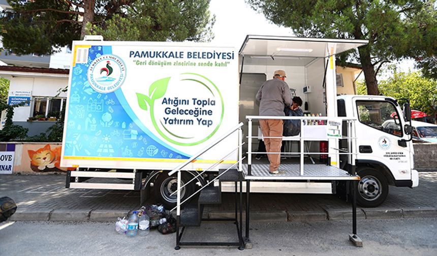 Geri dönüşüm vatandaşın ayağına geldi
