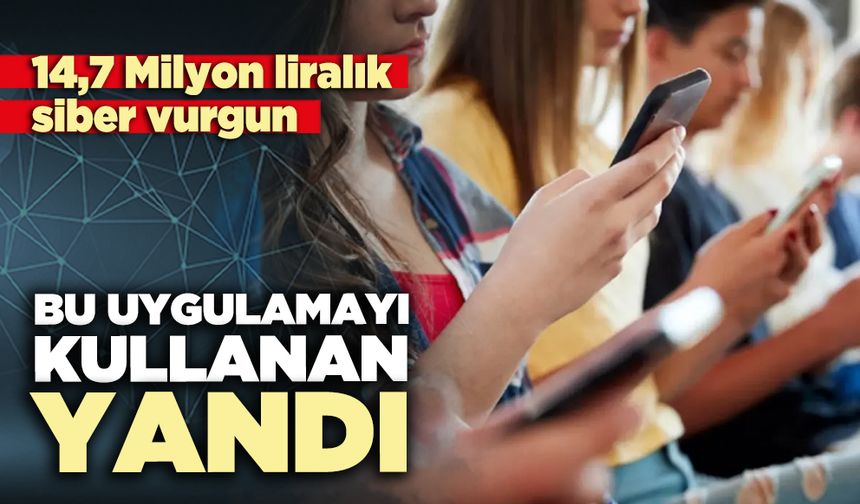 Bu uygulamayı kullanan yandı