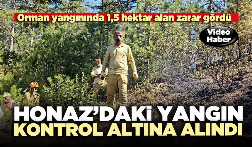 Honaz’daki yangın kontrol altına alındı