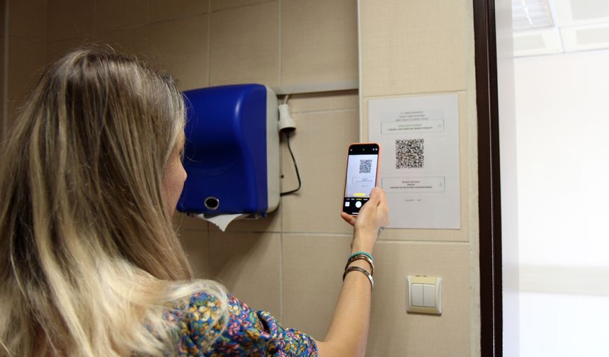 Denizli’de Hastanelerde “QR Kod Temizlik Uygulaması” Başlatıldı
