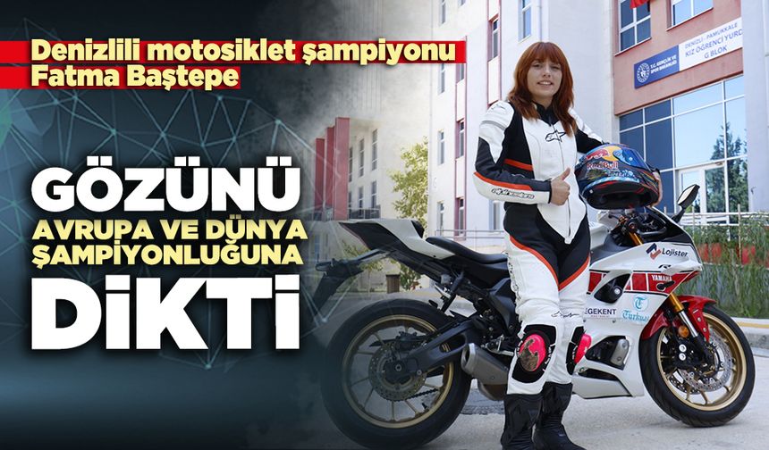 Fatma Baştepe: Gözünü Avrupa ve Dünya şampiyonluğuna dikti