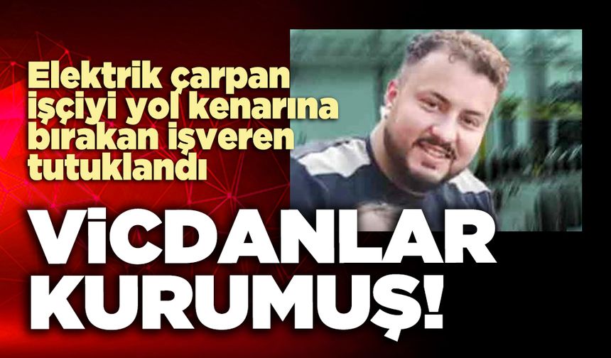 Vicdanlar kurumuş!