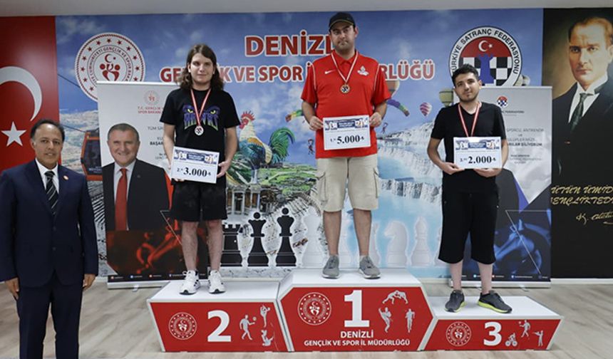 Görme Engelli Satranç Ustaları Denizli’de Buluştu