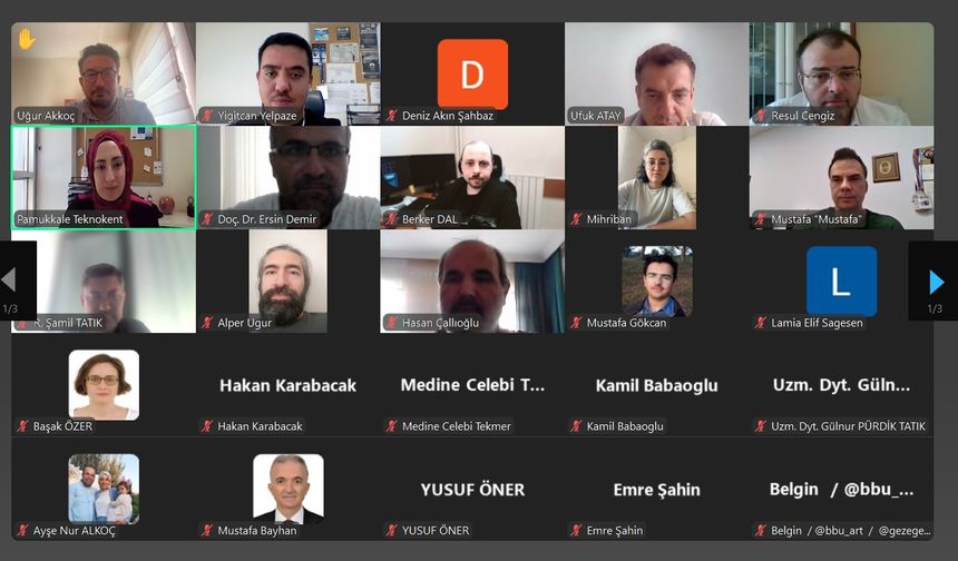 PAÜ’DE TÜBİTAK 1001 Destek Programı Bilgilendirme Toplantısı Düzenlendi