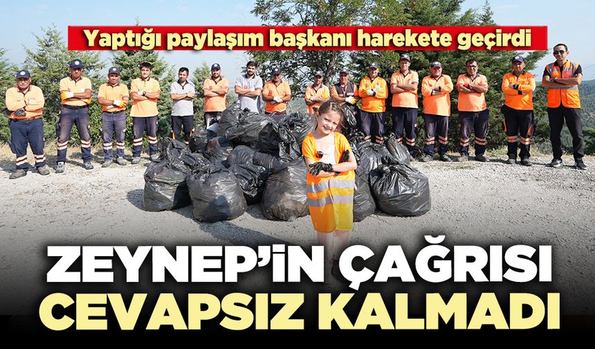 Zeynep’in çağrısı cevapsız kalmadı