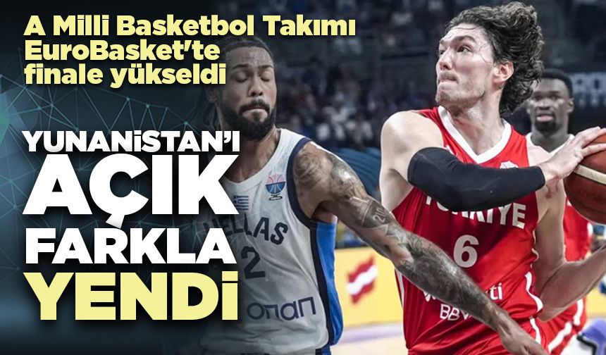 A Milli Basketbol Takımı Yunanistan'ı Yendi
